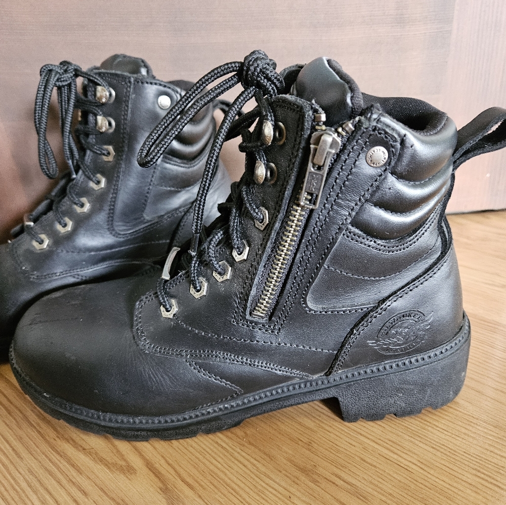 Womens motorcycle riding boots